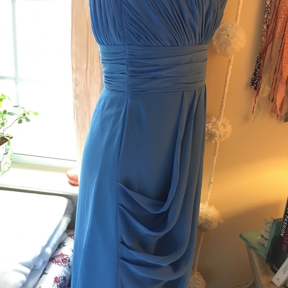 Blue Cocktail Dress - Picture 6 of 8